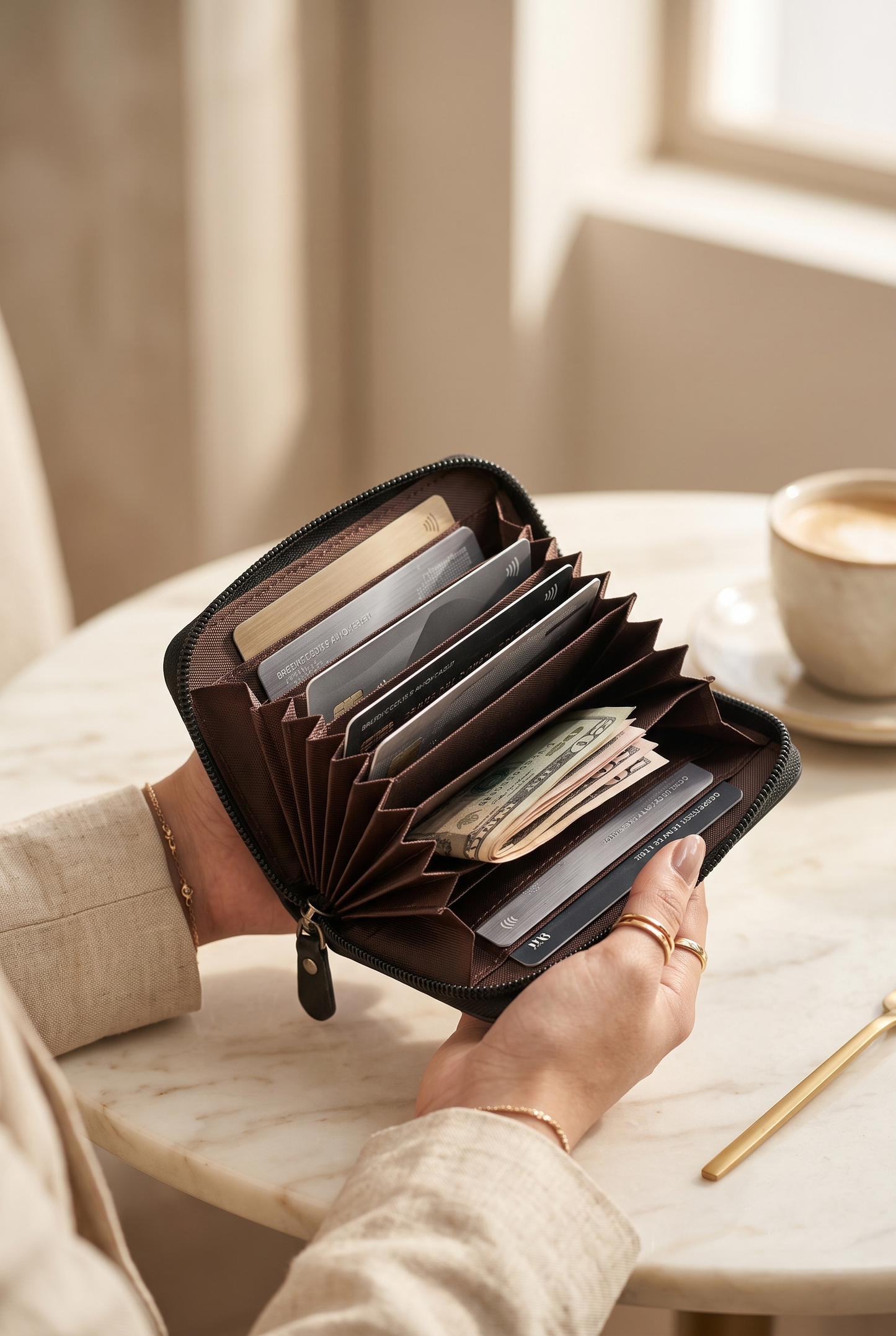 Zipper Card Wallet