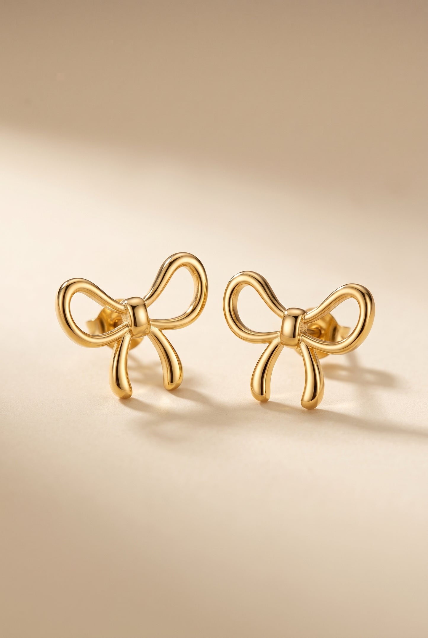 Golden Knot Studs Earring