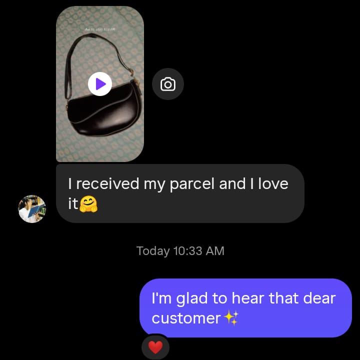 Instagram/WhatsApp Customer Reviews