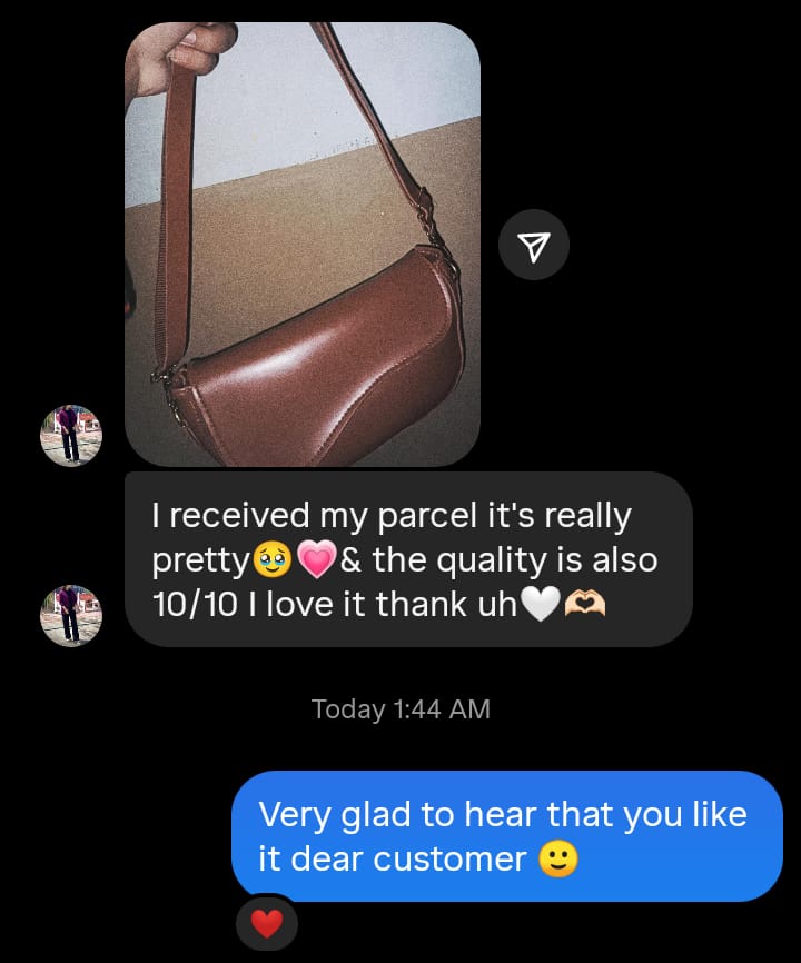 Instagram/WhatsApp Customer Reviews