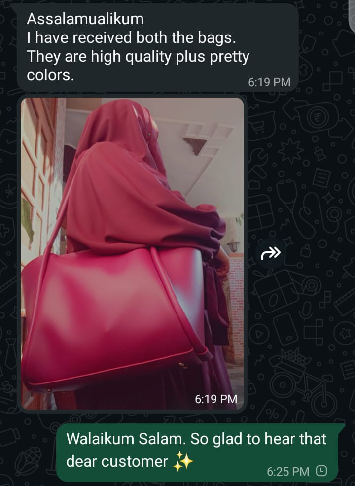 Instagram/WhatsApp Customer Reviews